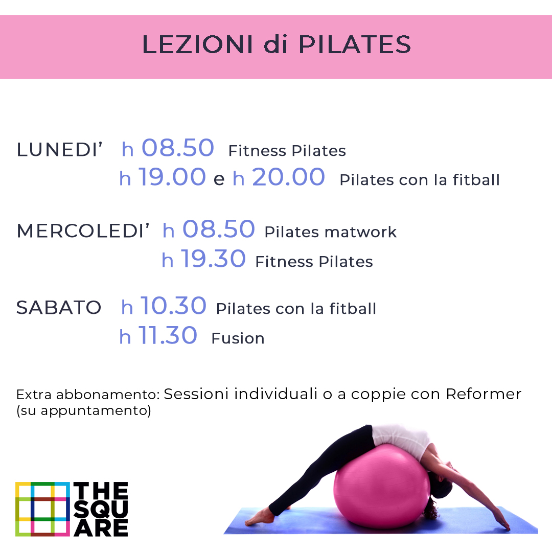 Lezioni di Pilates
